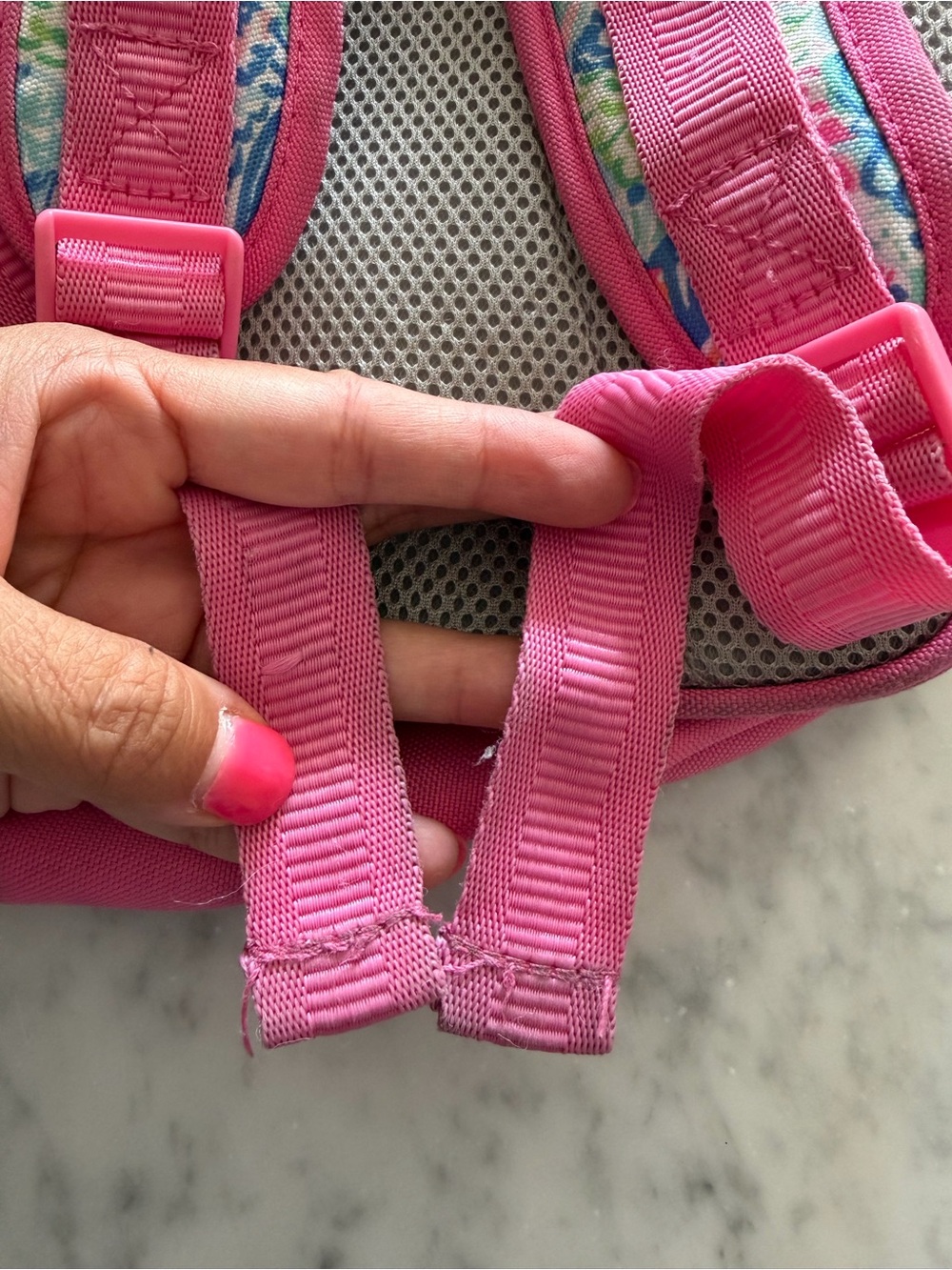 Pottery Barn Kids Lilly Pulitzer Backpack Mini Size - Picture 4 of 11
